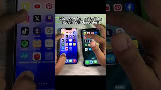 iPhone 13 vs iPhone XR SPEED TEST 🔥 youtubeshorts iphone ios18 [upl. by Onimixam]