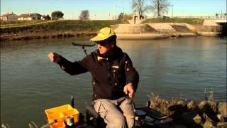 Italian Fishing TV  Tubertini Feeder in Tour  Fiume Malgher [upl. by Ketchan]