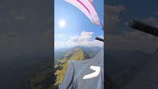 Finally reached this ridge from the air 🎉👌airdesign soar2 paragliding [upl. by Nallac]