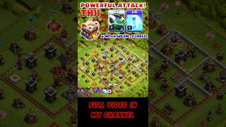 11 Lavaloon  11 Lighting Spell TH11 Attack strategy clashofclans coc th11 [upl. by Ahsienat]