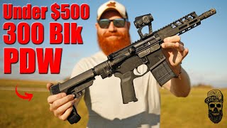 PSA 300 Blackout 6quot PDW First Shots The Budget Rattler Project [upl. by Levon646]