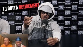 I JUST FOUND OUT TI WAS A RAPPER LA Leakers Freestyle Reaction [upl. by Airda]