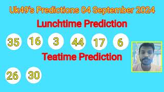 Boost Your uk49s Winnings with Todays lunchtime prediction 04092024 [upl. by Olnee]