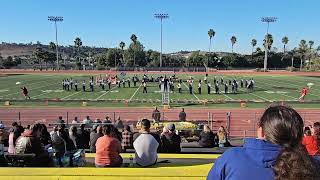 Yucaipa Thunderbird Marching Regiment  Capistrano Valley HS 111624 [upl. by Nohj]