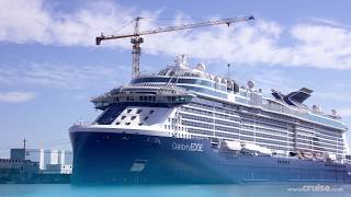 Celebrity Edge Shipyard Hyperlapse Tour [upl. by Iene]