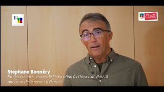 Interview de Stéphane Bonnéry [upl. by Enylodnewg]