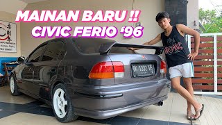 MAINAN BARU CIVIC FERIO 1996 REVIEW  MOBIL MURAH ANAK MUDA BANGET [upl. by Ereveneug971]