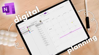 HOW TO OneNote for Digital Planning  FREE Planner [upl. by Lorien]