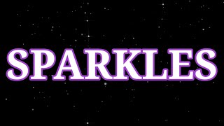 Sparkles 3d Vfx effect video [upl. by Halfdan]