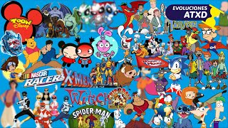 Evolución de Toon Disney 1998  2009  ATXD ⏳ [upl. by Enaerb]