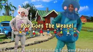 Pop Goes The Weasel  Nursery Rhymes For Children with Lyrics [upl. by Ewer]