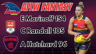 Adelaide Crows vs Melbourne Demons AFLW Fantasy Game Review 2024 [upl. by Ennaegroeg894]