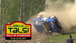 Rally Talsi 2017actionscrashes [upl. by Sacha]