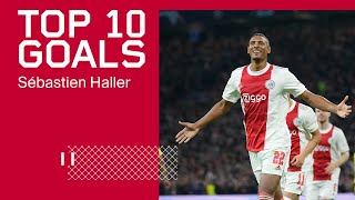 TOP 10 GOALS  Sébastien Haller 🐦 [upl. by Ahsercel]