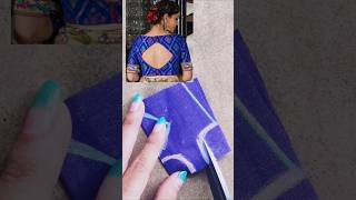 Stylish blouse design cutting tips shorts youtubeshorts [upl. by Annabal]