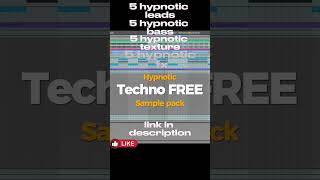 Hypnotic techno pack vol1 samplefreesamples techno hypnotic [upl. by Moyers]