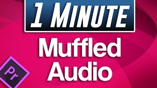 Premiere Pro  How to Make Audio Sound Distant and Muffled [upl. by Yniatirb452]