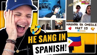 JENZEN GUINO  Harana sa OMEGLE PT25  HE SAID I LOVE YOU IN 4 LANGUAGES  HONEST REACTION [upl. by Todd957]