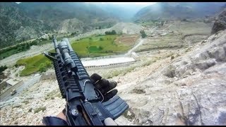 US Soldier Survives Taliban Machine Gun Fire During Firefight [upl. by Longmire]