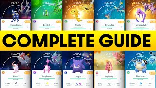 COMPLETE MEGA POKEMON GUIDE  POKÉMON GO [upl. by Verena]