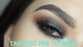 Blue Hue Tarteist Pro Palette Tutorial  KatEyedTv [upl. by Acinod]