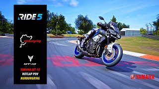 YAMAHA MT10  Nurburgring Nordschleife  Hotlap POV  Ride 5 [upl. by Nelav]