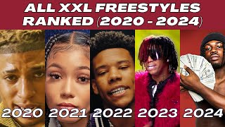 Ranking EVERY XXL Freestyle 2020  2024 [upl. by Lednek]