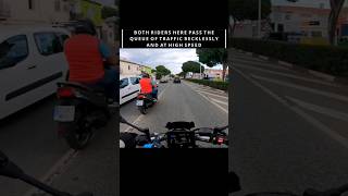 Late For Their Own Funeral 🛵 🤔 🤯 motorbike biker baddriving [upl. by Christophe]