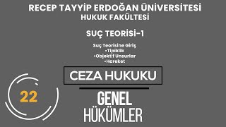 RTEÜCEZA HUKUKUGENEL HÜKÜMLERSUÇ TEORİSİ1 [upl. by Egoreg]