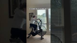 ECHO BIKE 4 MINUTE HIIT [upl. by Darej560]