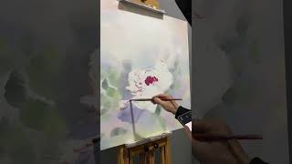 Flowers  LoveDancingDrawing drawing oilpainting art [upl. by Sitra]