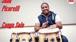 Juan Picorelli on Conga MEINL Percussion [upl. by Eelrahs]