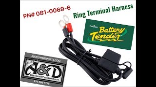 Deltran Battery Tender Ring Terminal Harness 08100696 [upl. by Alberik687]