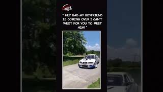 ProDrifter Boyfriend Meets Dad supercars drift top5 bmw illegalracing dragstrip steetracing [upl. by Socher]