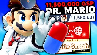 This is what an 11500000 GSP Dr Mario looks like in Elite Smash [upl. by Kavita167]