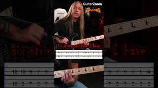 Hallowed Be Thy Name Guitar Lesson  Steve Stine shorts guitarzoom guitar guitarist ytshorts [upl. by Som]