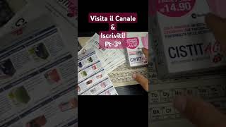 Integratore per Cistite👉🏻video completo sul canale perte cistite cura unboxing iscriviti [upl. by Dnalram]