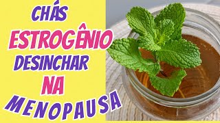 5 CHÁS ESTROGÊNIO QUE DESINCHA NA MENOPAUSA [upl. by Aeresed]