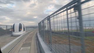 Heathrow Pods  T5 to London Thistle Hotel POV [upl. by Lledner]