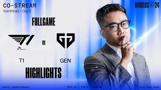 Full Highlights T1 vs GEN  Bán Kết 2  CKTG 2024 [upl. by Naillil63]