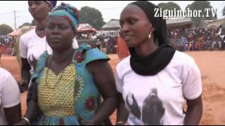 Ziguinchor TV Region de Ziguinchor Département de Bignona Boukout Festival Parade et spectacle [upl. by Fulmer]