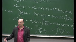 Thermodynamik II Vorlesung 7  Gefrierpunktserniedrigung und Osmose  Prof Hubert Motschmann [upl. by Groome]