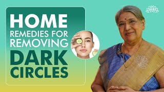 Say Goodbye to Dark Circles 5 DIY Home Remedies  Get Rid of Dark Circles  Dr Hansaji [upl. by Coyle]