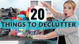 20 Things to Declutter BEFORE the Holidays [upl. by Ekez]