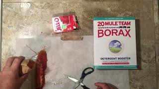 Borax and JellO Salmon Roe Cure for Steelhead Fishing [upl. by Nilats68]