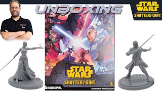 Unboxing amp Review Star Wars Shatterpoint im Vergleich zu Star Wars Legion  Lohnt sich das [upl. by Ainex]