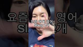 요즘 애들 영어 Slang 2개 오늘의영어 영어슬랭 [upl. by Ahsienot]