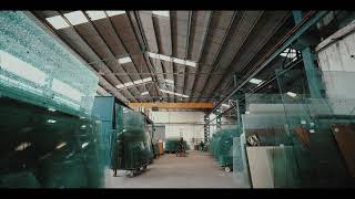 Uttar Pradesh Biggest Glass Manufacturing Factory Tour  Sigtuff [upl. by Millwater]