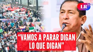 Transportistas que marcharán en APEC responden al Gobierno “Vamos a parar digan lo que digan”  LR [upl. by Gladdie]