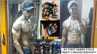 My First Sarms CYCLE  HOW To Run FIRST SARMS CYCLE Mk677 Lgd4033 Rad 140 RESULTS SIDE EFFECTS [upl. by Gibbons]